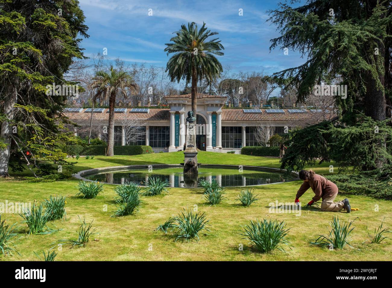 Spagna, Madrid, Real Jardin Botanico, giardino botanico Foto Stock