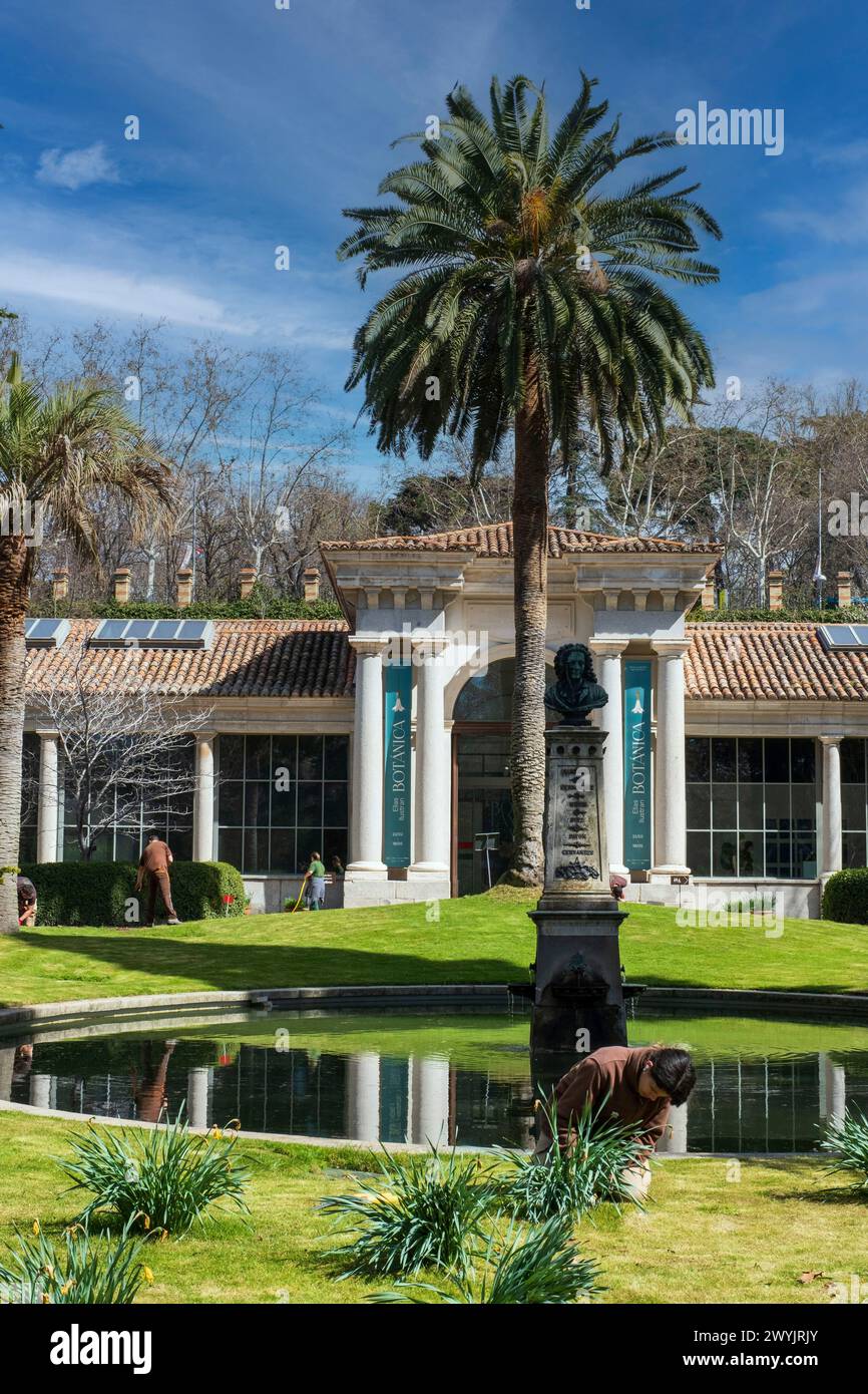 Spagna, Madrid, Real Jardin Botanico, giardino botanico Foto Stock