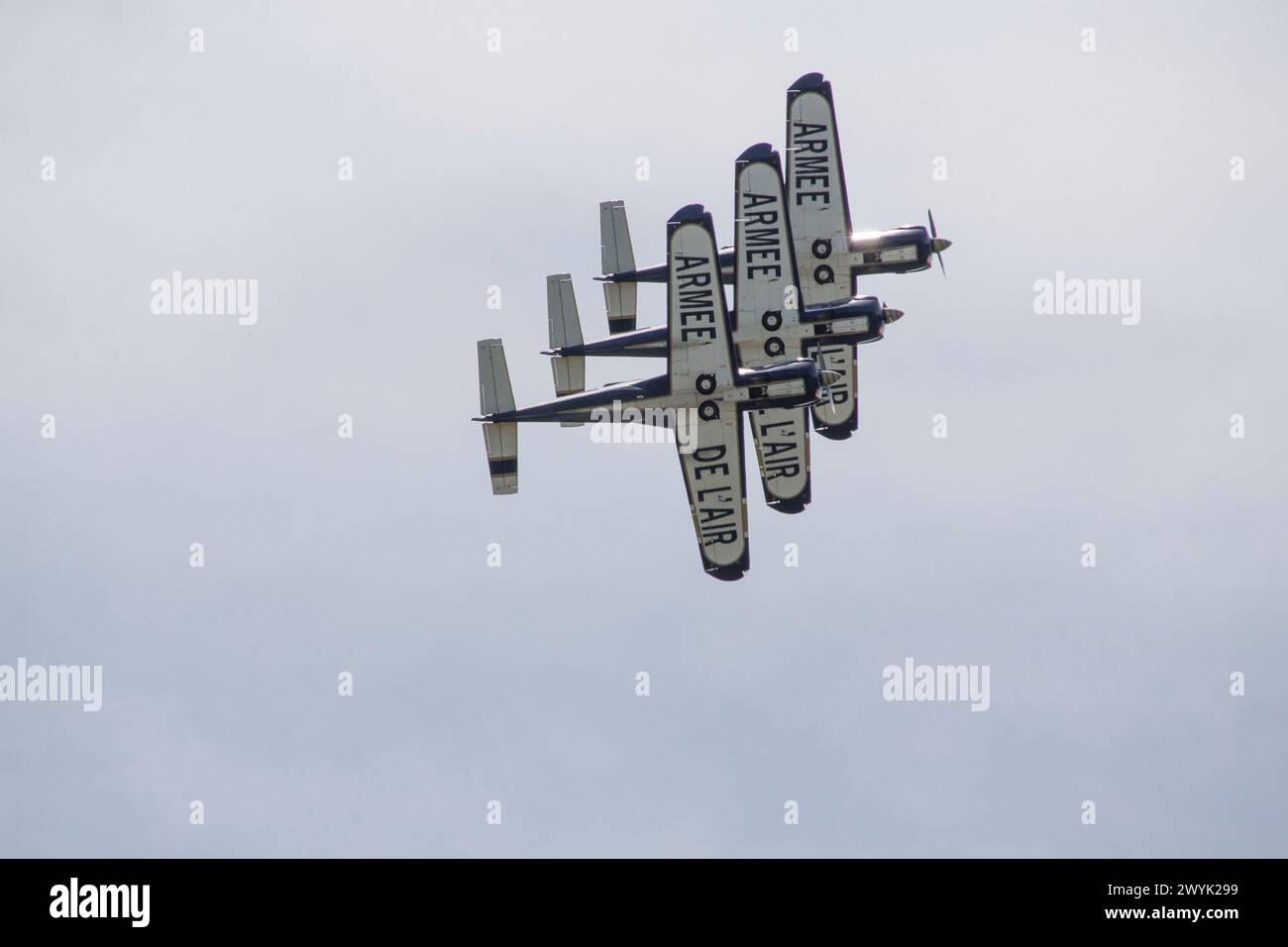 Francia, Indre et Loire, Tours, base aerea 705, riunione aerea del centenario del campo di aviazione di Parenzo, aereo acrobatico dell'Aeronautica militare francese Foto Stock