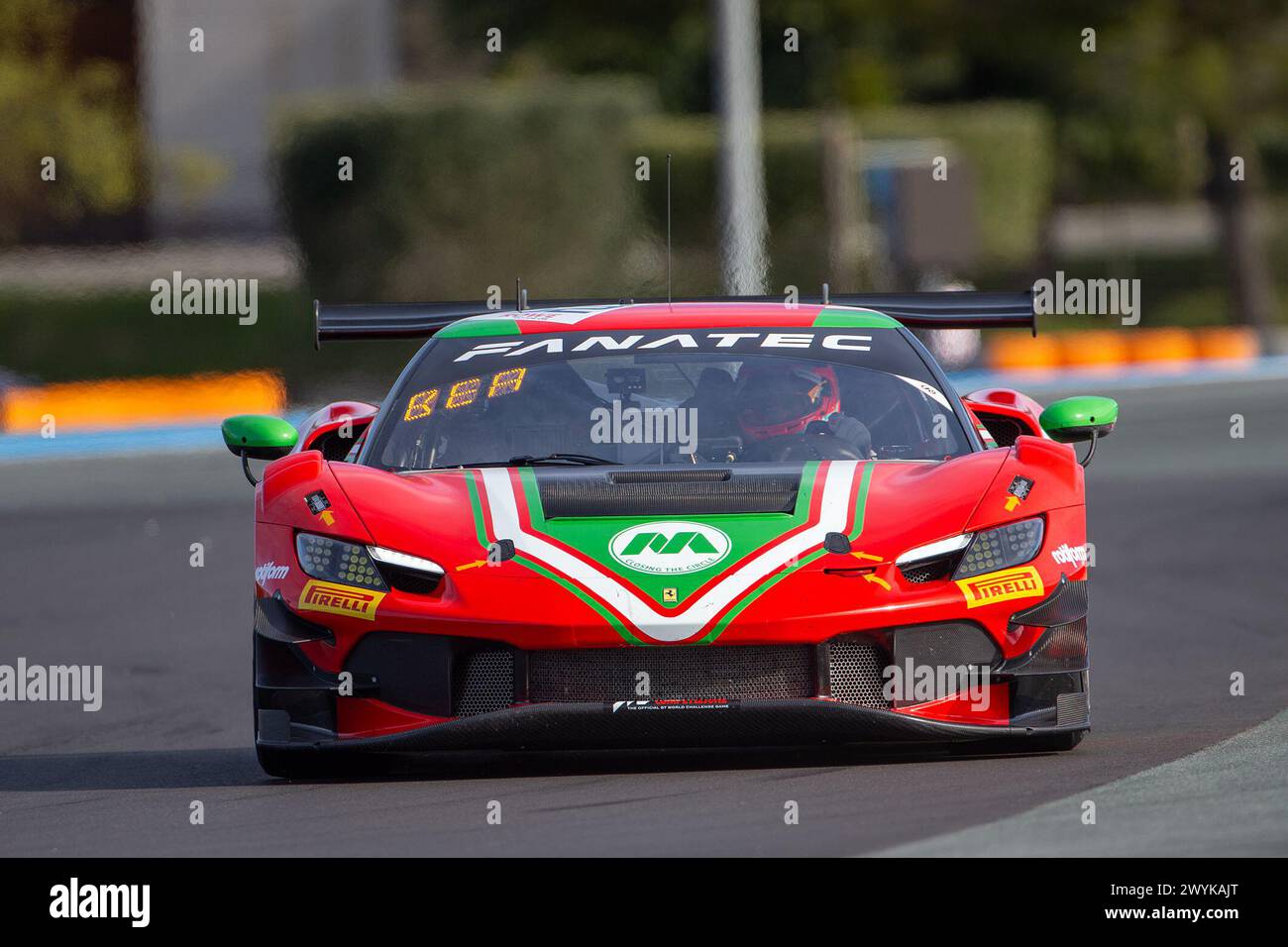 Le Castellet, Francia. 6 aprile 2024. Le CASTELLET, circuito Paul Ricard, Francia, 4 ore di Endurance parte della GT World Challenge Endurance Cup tenutasi il 06. APRILE 2024; n. 50, Louis MACHIELS, Jef MACHIELS, Andrea BERTOLINI, team AF Corse, Ferrari 296 GT3. Il Team AF Corse gareggia nella Fanatec GT World Challenge Endurance Cup, immagine a pagamento, foto copyright © Geert FRANQUET/ATP Images (FRANQUET Geert /ATP/SPP) credito: SPP Sport Press Photo. /Alamy Live News Foto Stock