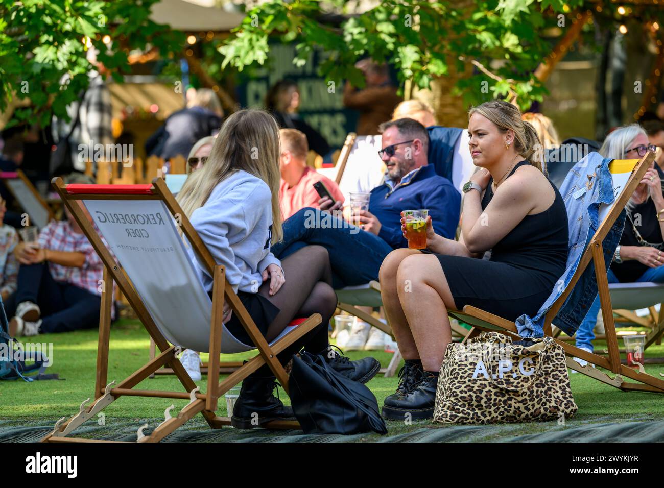 Underbelly George Square, Edinburgh Fringe Festival Foto Stock