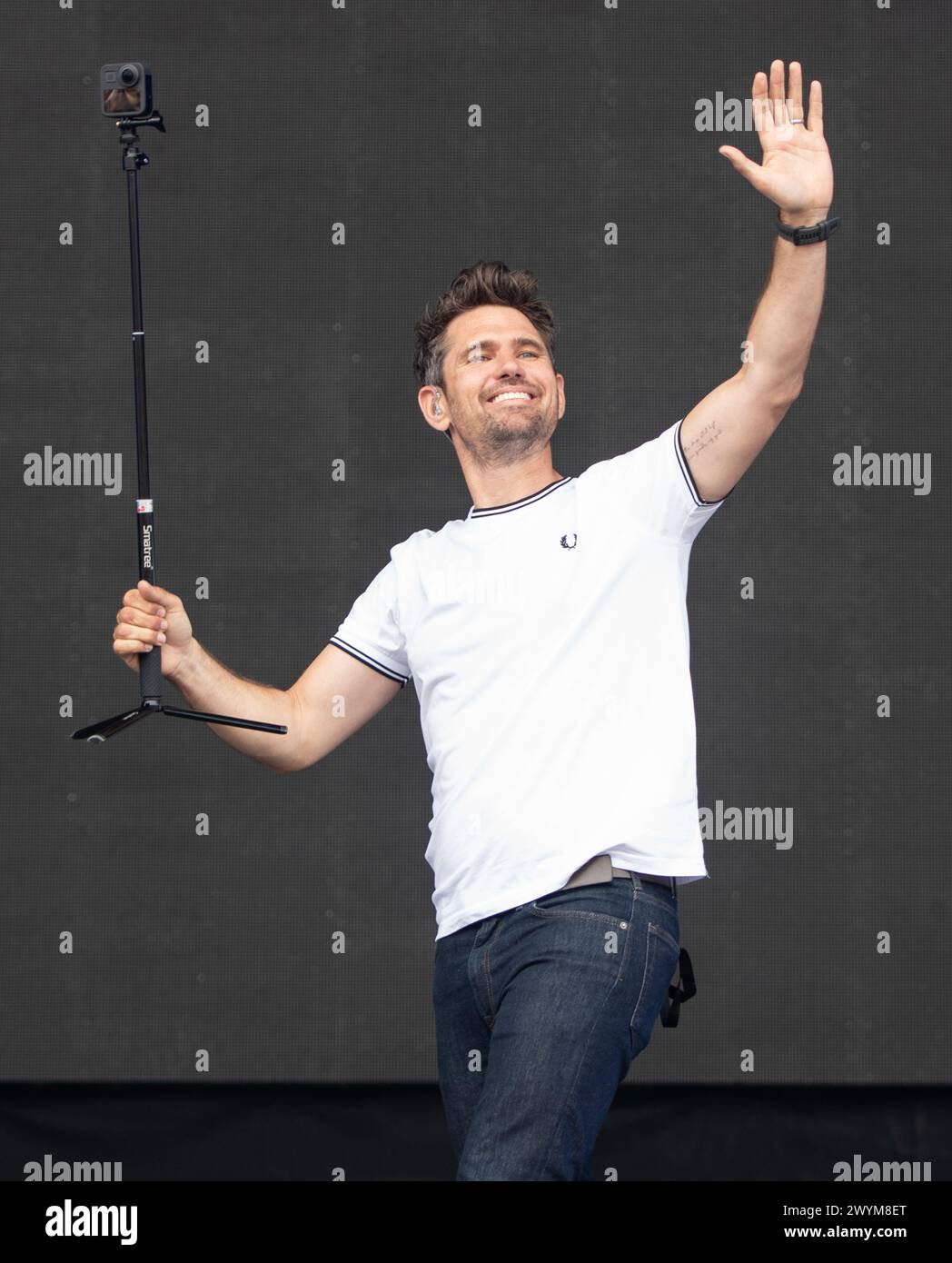 Scouting for Girls al Isle of Wight Festival 2023 Foto Stock