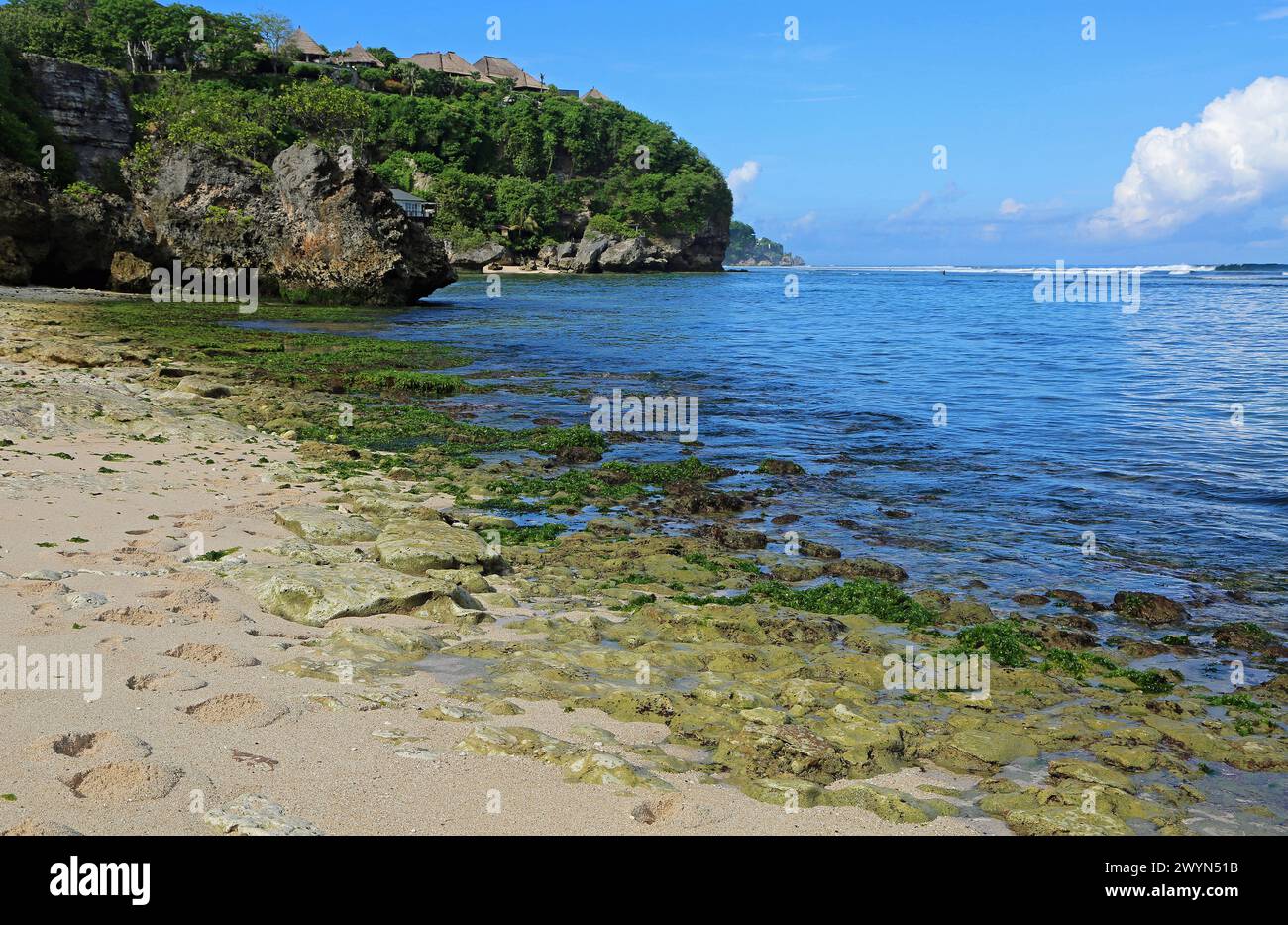 Bingin Beach, Bali, Indonesia Foto Stock