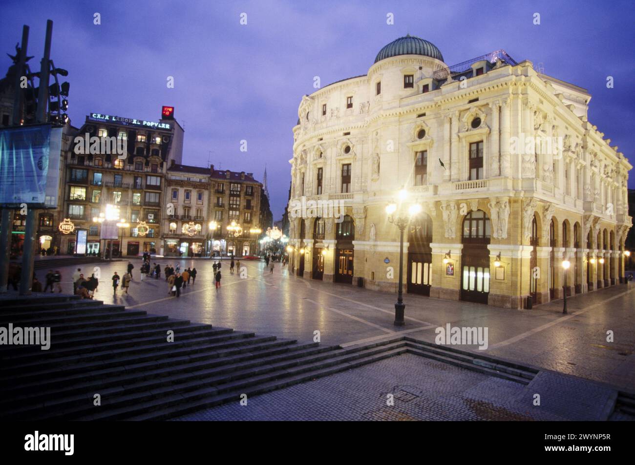 Teatro Arriaga. Bilbao. Spagna. Foto Stock