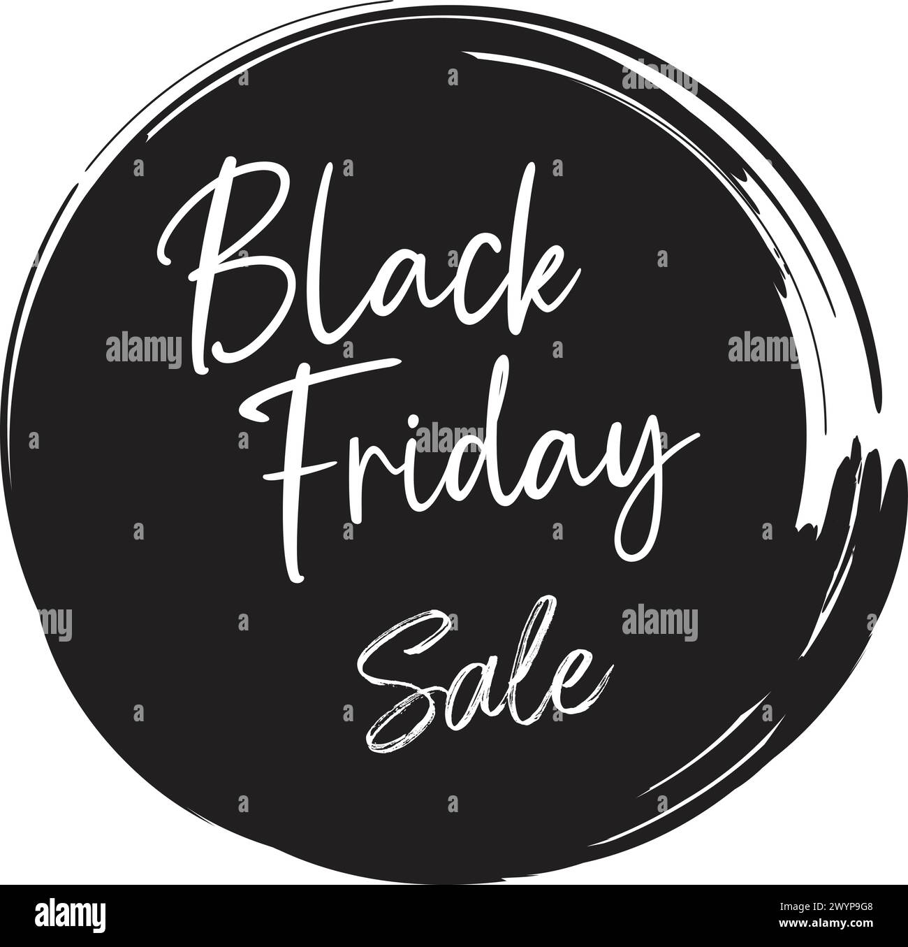 arte vettoriale del black friday astratta. Illustrazione Vettoriale