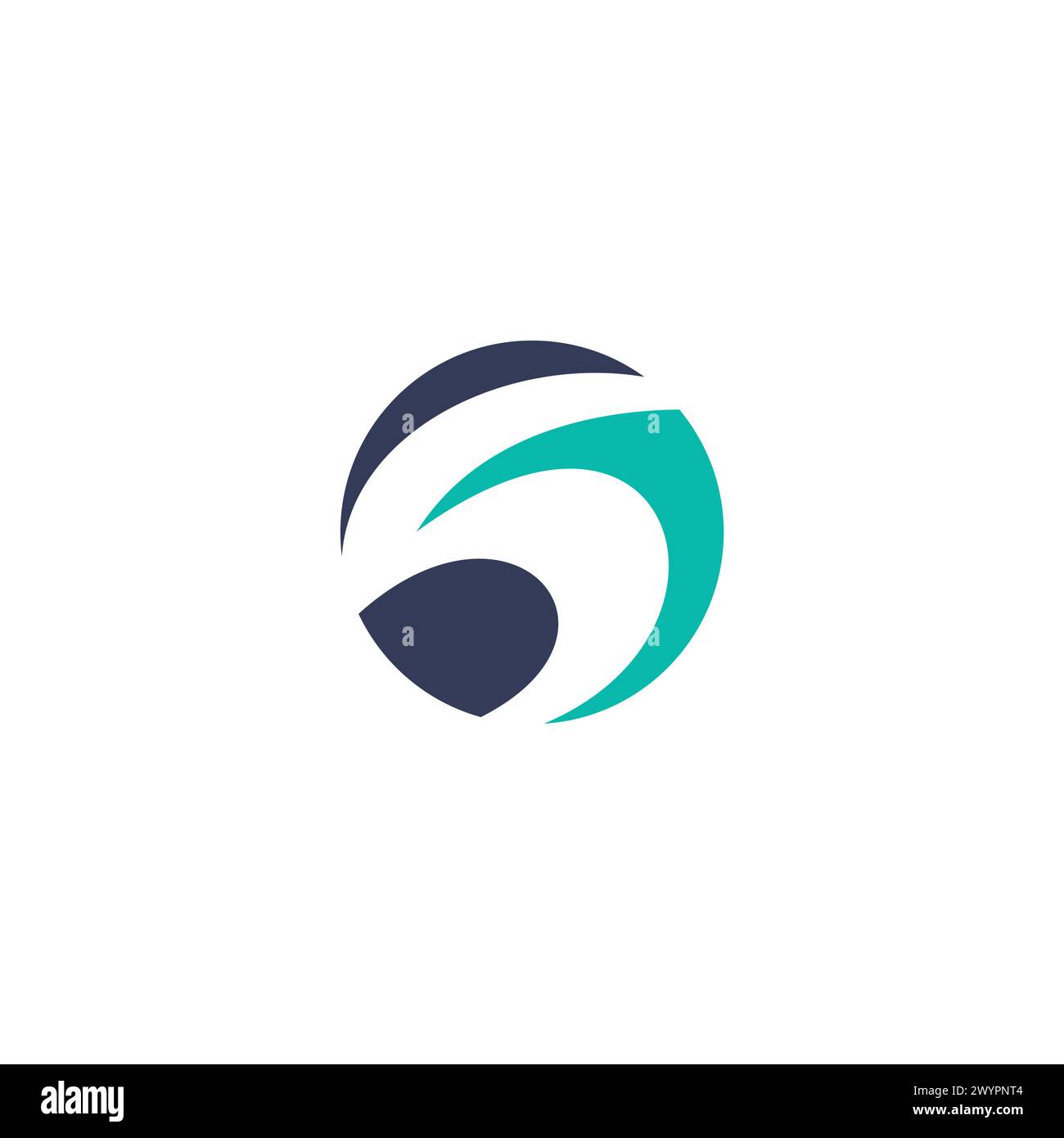 S Logo astratto, S icona, Letter S Logo. S Logo iniziale Illustrazione Vettoriale