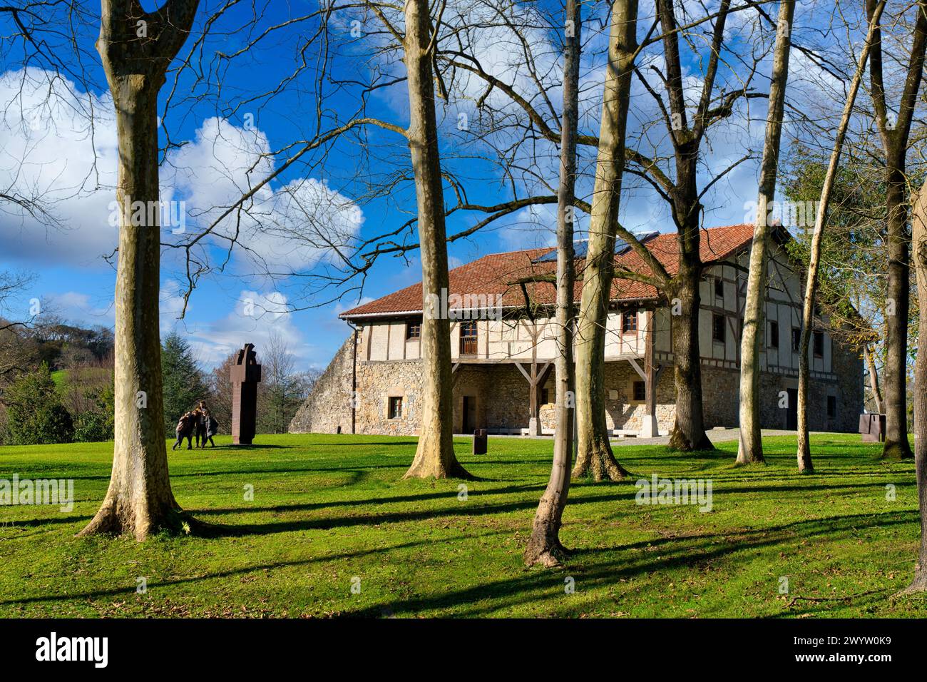 Caserio Zabalaga, Chillida Leku Museoa, Donostia, San Sebastian, Paesi Baschi, Spagna. Foto Stock