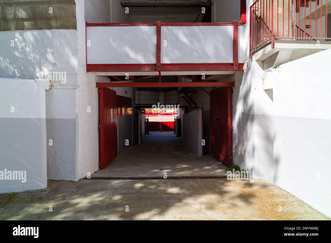 Plaza de Toros, Pamplona, Spagna Foto Stock