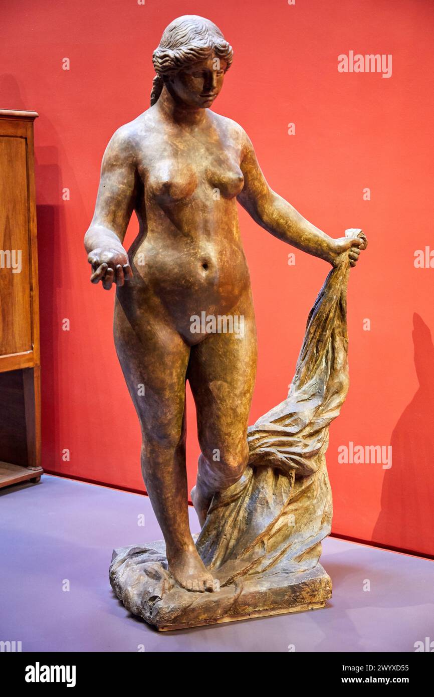 Venus Victrix, 1913-1915, Pierre Auguste Renoir e Richard Guino, Musée d'Orsay, Parigi, Francia, Europa. Foto Stock