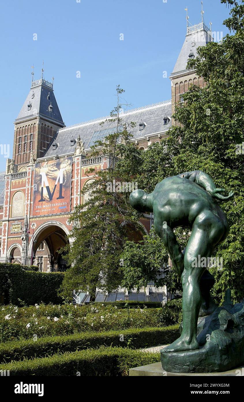Rijksmuseum. Amsterdam. Paesi Bassi. Foto Stock