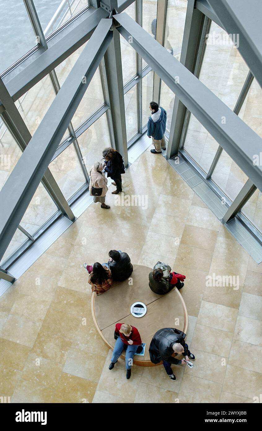 Museo Guggenheim, di F.O. Gehry. Bilbao. Biscaglia. Spagna. Foto Stock