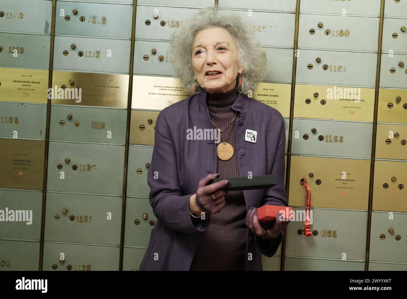Il ribute sulla giornata internazionale della donna Tat The Cervantes Institute di Madrid 8 marzo 2024 Spagna con: Marisa Paredes dove: Madrid, Spagna quando: 08 Mar 2024 credito: Oscar Gonzalez/WENN Foto Stock