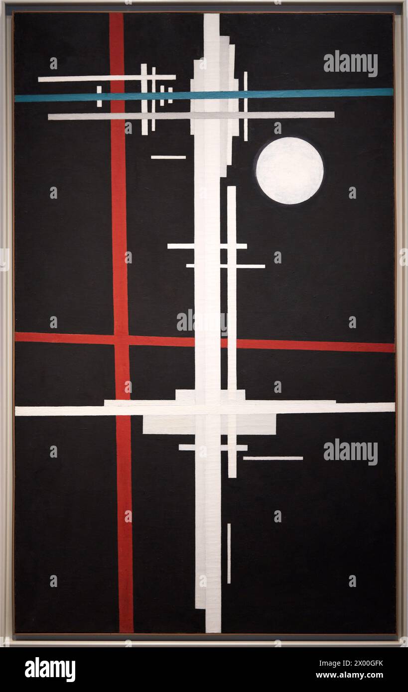 Composizione Suprematista, 1923, Ilyá Chashnik (1902-1929), Museo Thyssen Bornemisza, Madrid, Spagna, Europa. Foto Stock