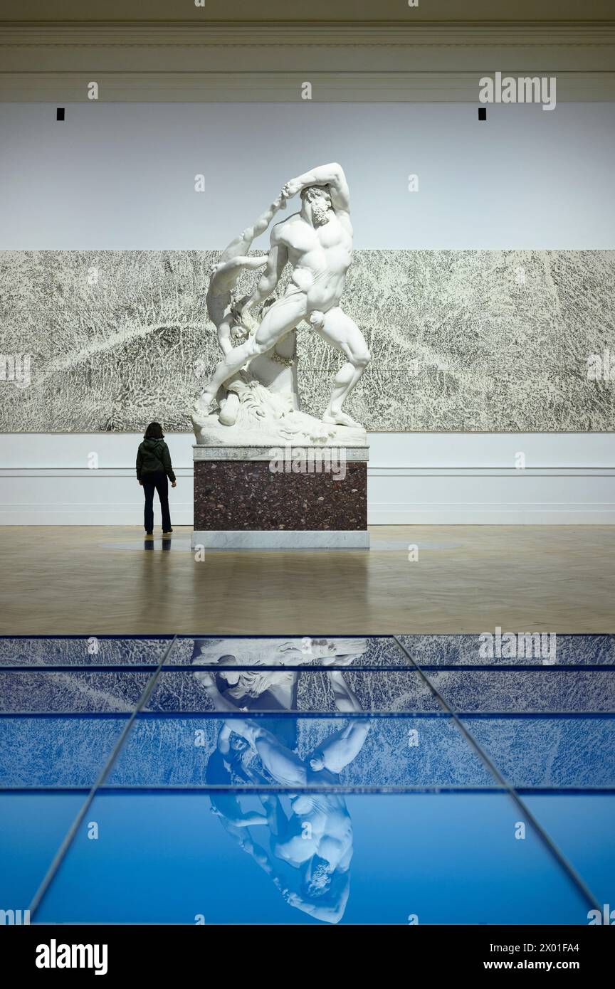 Roma. Italia. Galleria Nazionale di Arte moderna e Contemporanea GNAM Galleria Nazionale d'Arte moderna e Contemporanea, Roma. Sala dell'Ercole (settor Foto Stock