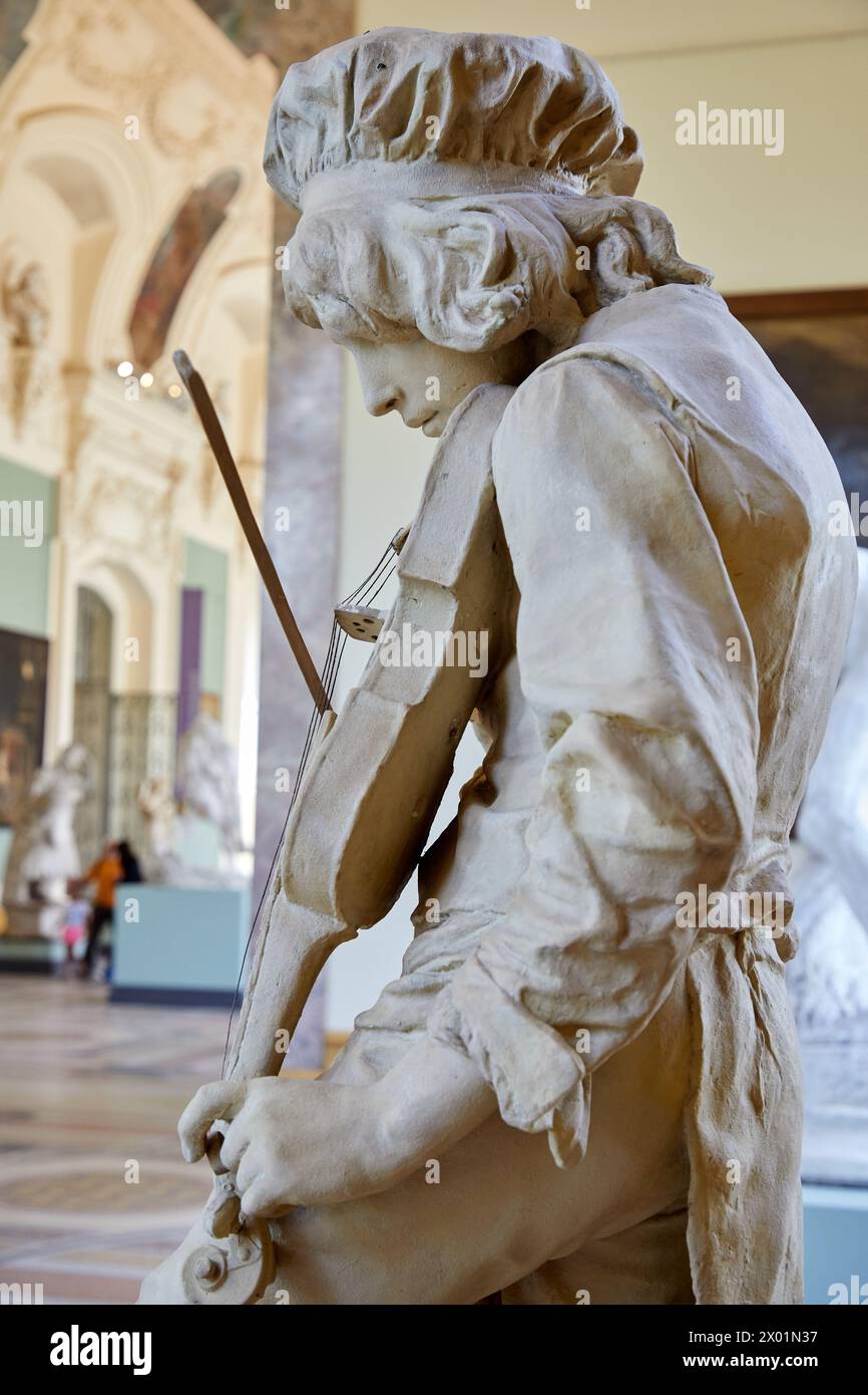 "Lully da bambino", 1885, Adrien Gaudez, Petit Palais Musée des Beaux Arts de la Ville de Paris, Francia, Europa Foto Stock