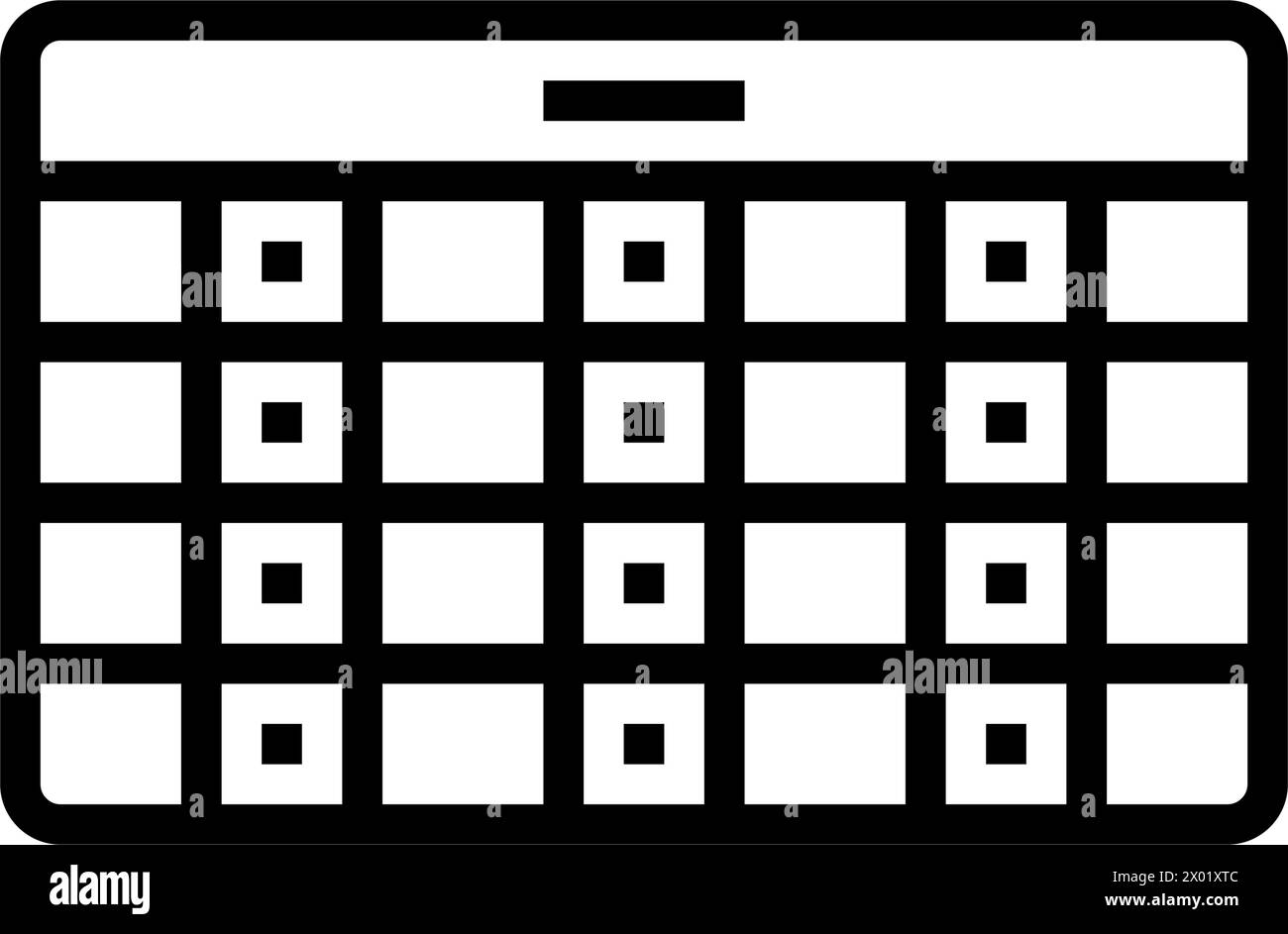 illustrazione vettoriale dell'icona della linea di gioco del croquet di morte Illustrazione Vettoriale