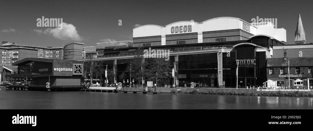 Brayford Pool Waterfront; Lincoln Marina; Lincoln City, Lincolnshire County, Inghilterra, REGNO UNITO Foto Stock