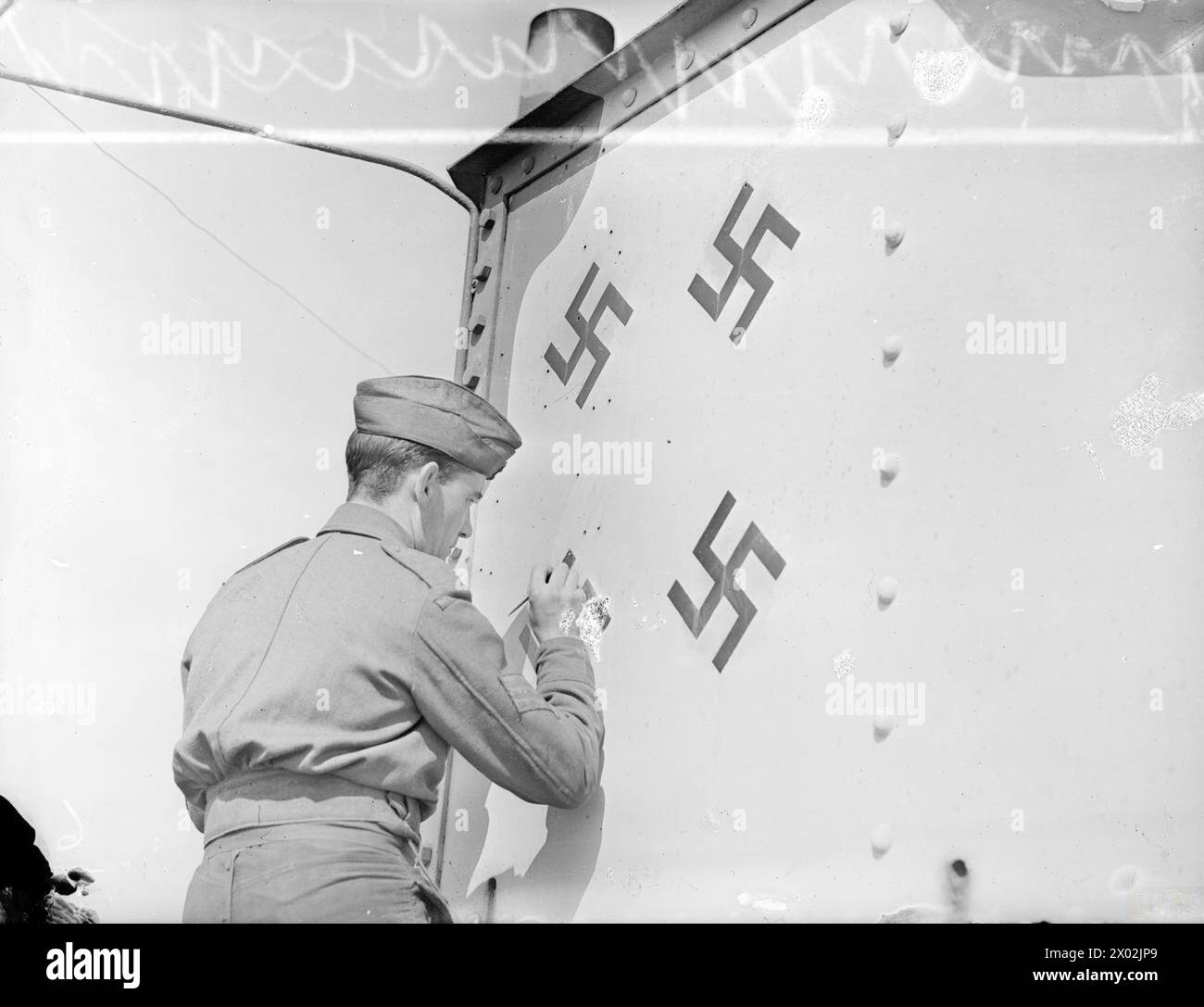 Durante la seconda guerra mondiale, i marines della Royal Navy utilizzarono forti isolani per proteggere le navi della costa orientale britannica nel Mare del Nord da aerei nemici a basso volo. Questi forti, commissionati come navi HM, registrarono quattro aerei nemici distrutti dai cannoni affondati di Head Fort. Foto Stock