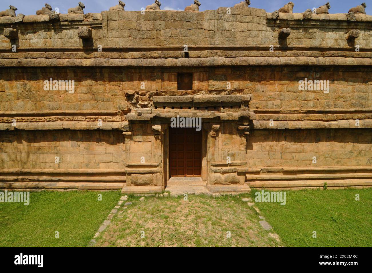 Tempio indù, Thanjavur, sito patrimonio dell'umanità dell'UNESCO, Tamil Nadu, India, Asia Foto Stock