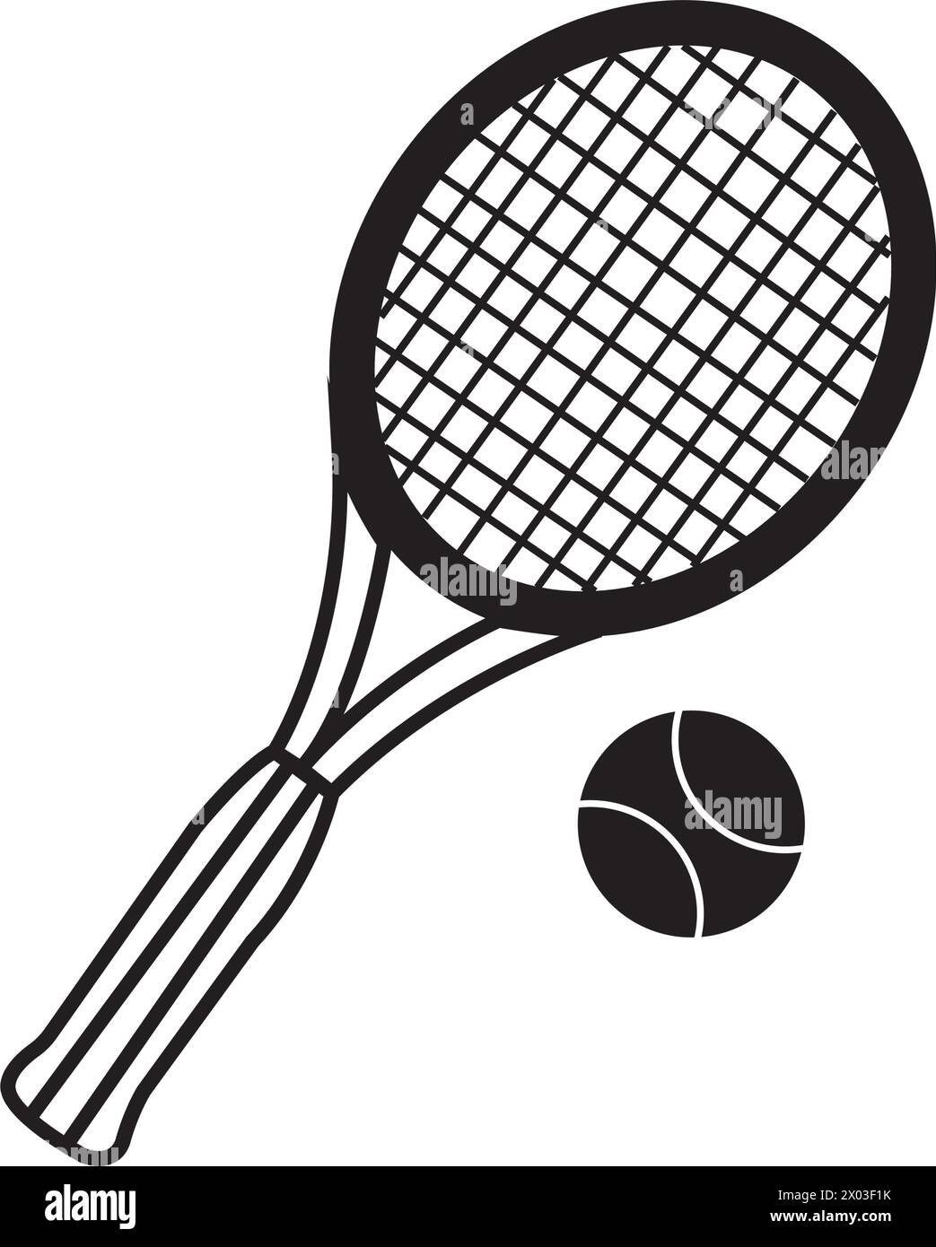 disegno del simbolo dell'icona del tennis da pavimento Illustrazione Vettoriale