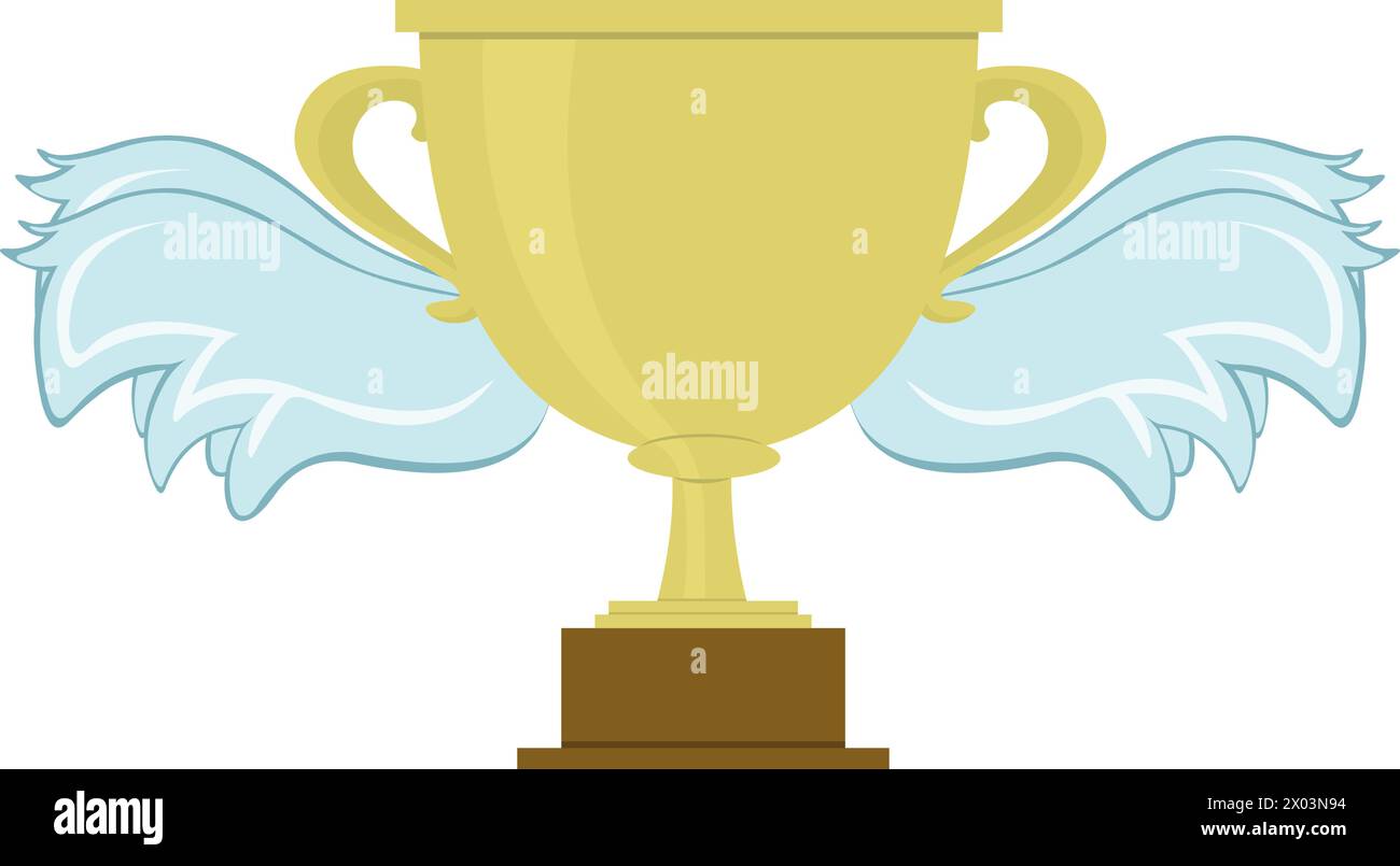 ali di trofeo vector cup Illustrazione Vettoriale