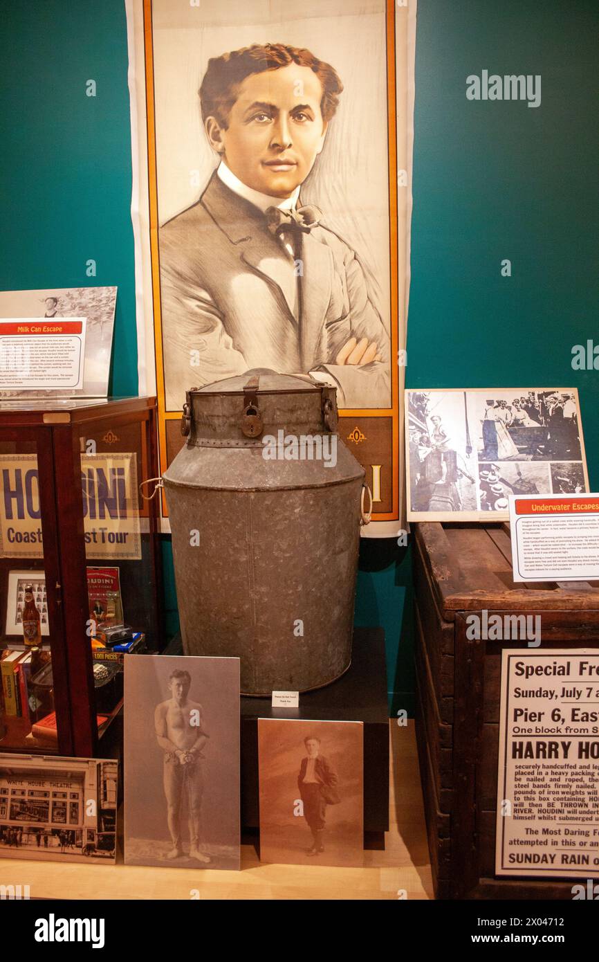Museo americano della magia a Marshall, Michigan Foto Stock