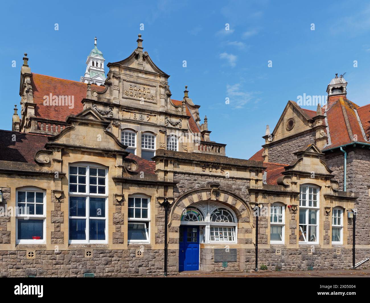 UK, Somerset, Weston Super Mare, Walliscote Primary School. Foto Stock