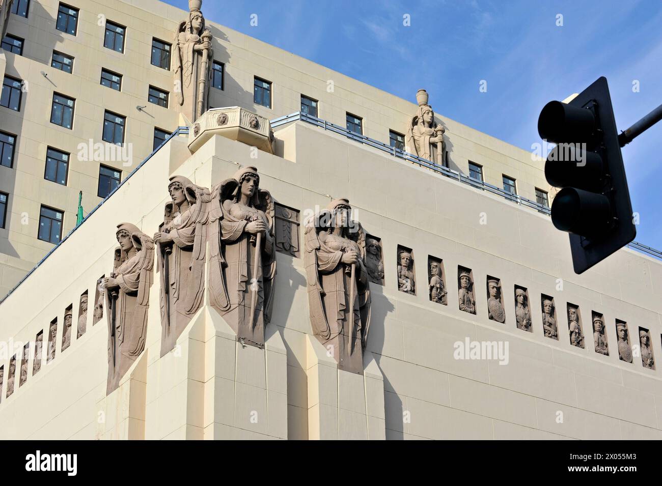 Art deco, Elks Lodge, Building, Los Angeles, California, STATI UNITI Foto Stock