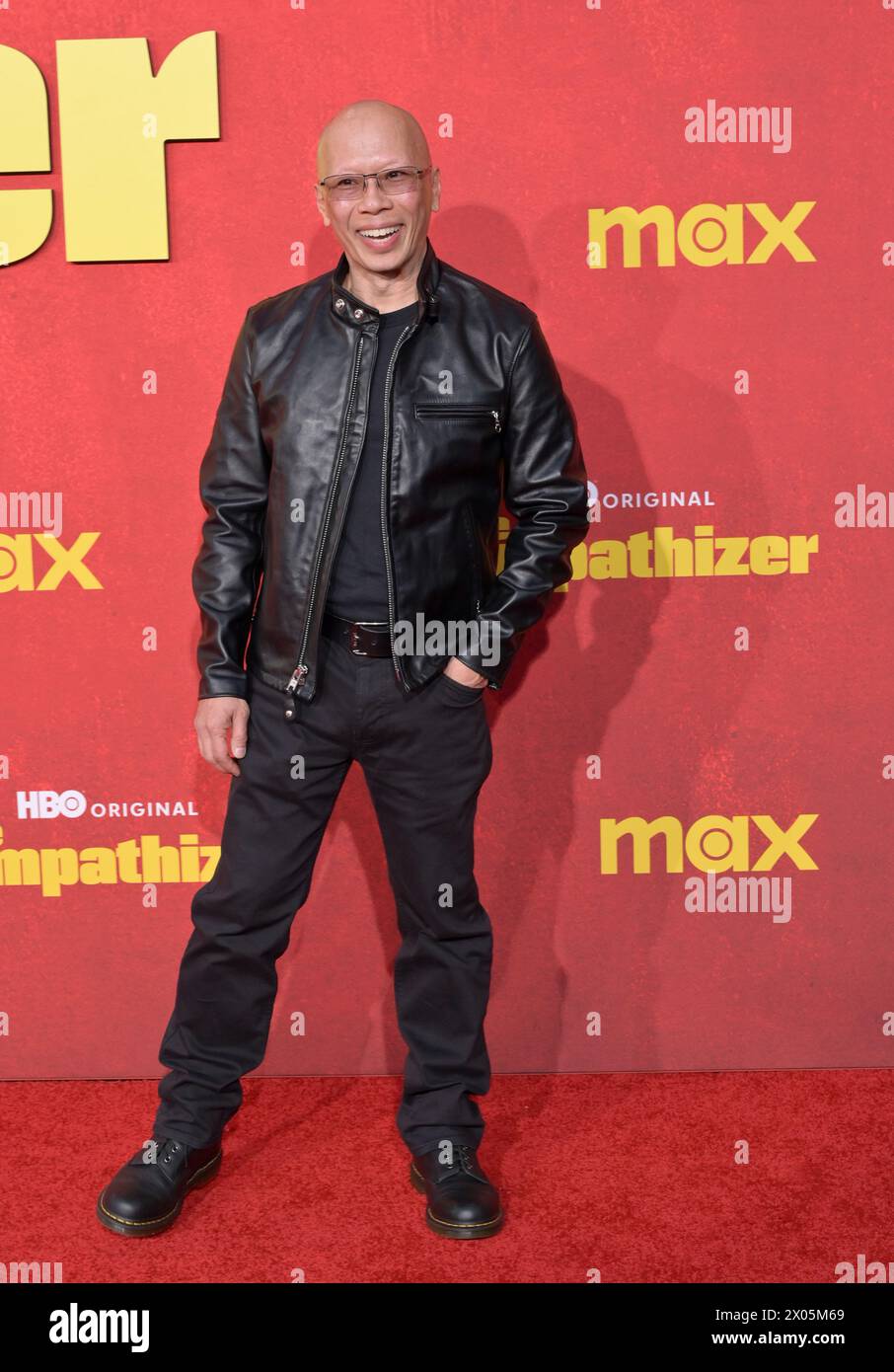 Los Angeles, Stati Uniti. 09 aprile 2024. LOS ANGELES, STATI UNITI. 9 aprile 2024: Vien Hong in anteprima per la serie HBO "The Sympathizer" al Paramount Theatre. Crediti fotografici: Paul Smith/Alamy Live News Foto Stock