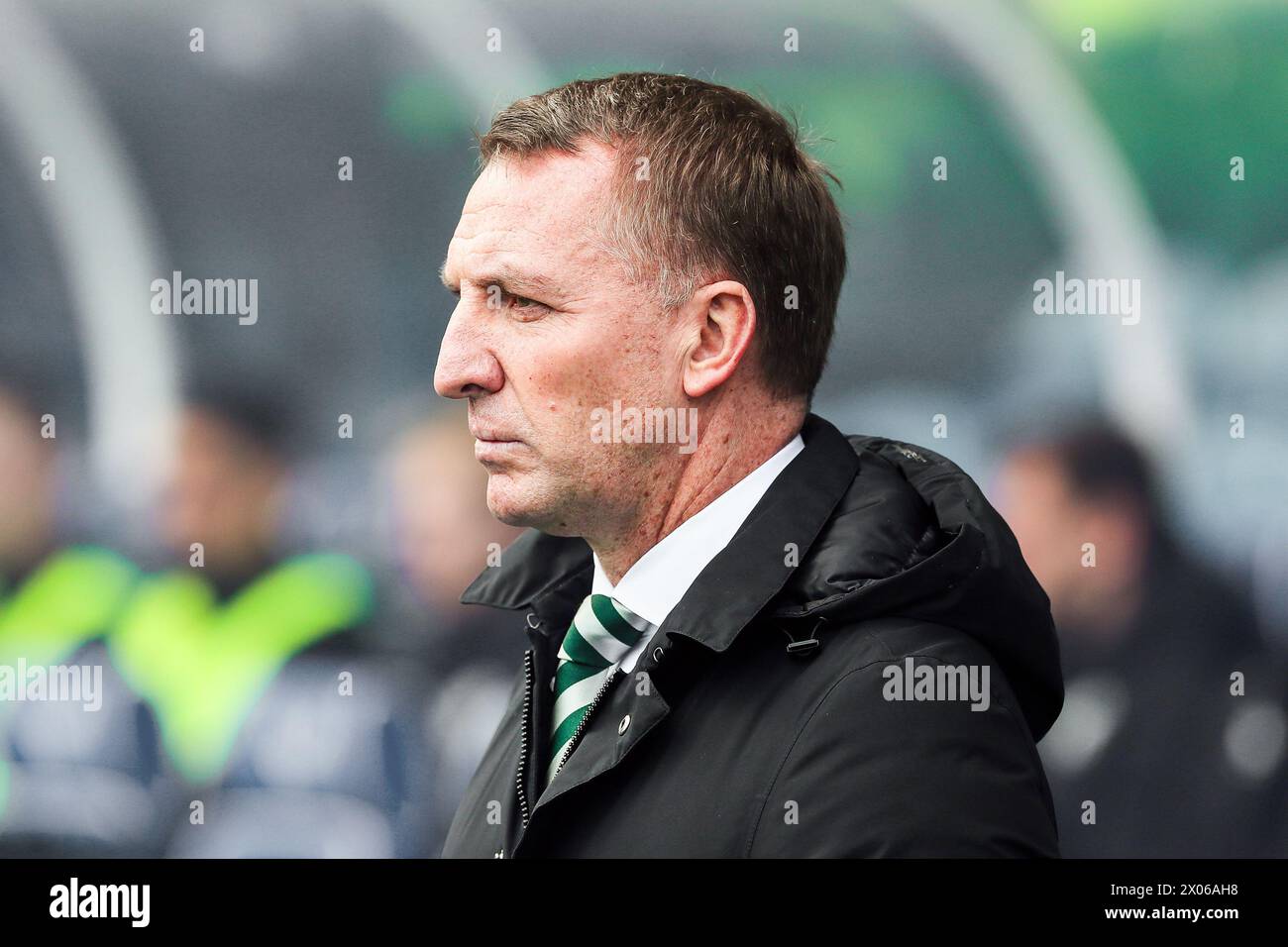 BRENDAN RODGERS, allenatore del Celtic fc, squadra di calcio della Scottish Premiership, Glasgow, Scozia, Regno Unito Foto Stock