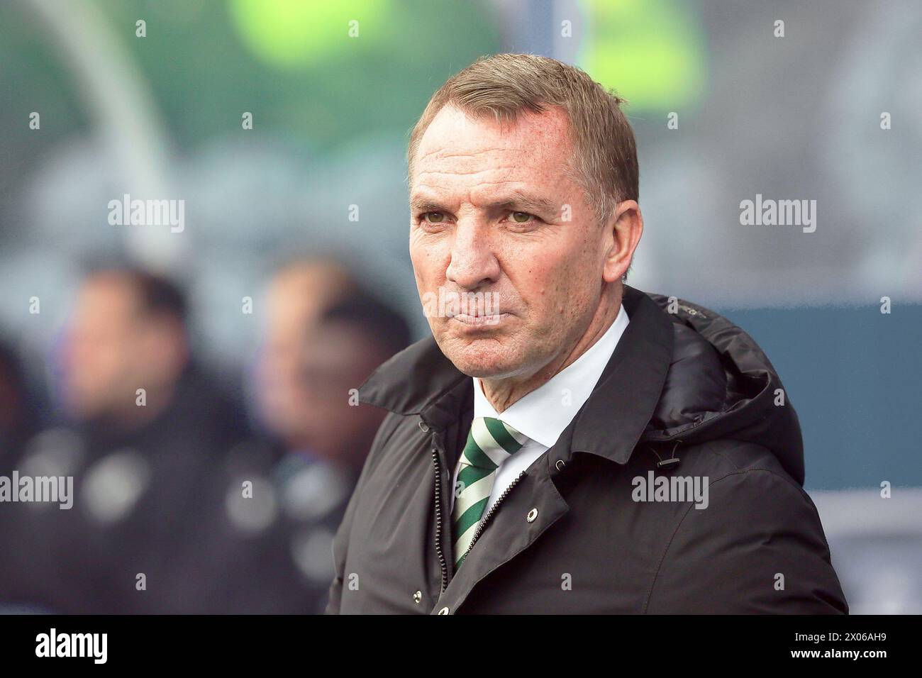 BRENDAN RODGERS, allenatore del Celtic fc, squadra di calcio della Scottish Premiership, Glasgow, Scozia, Regno Unito Foto Stock
