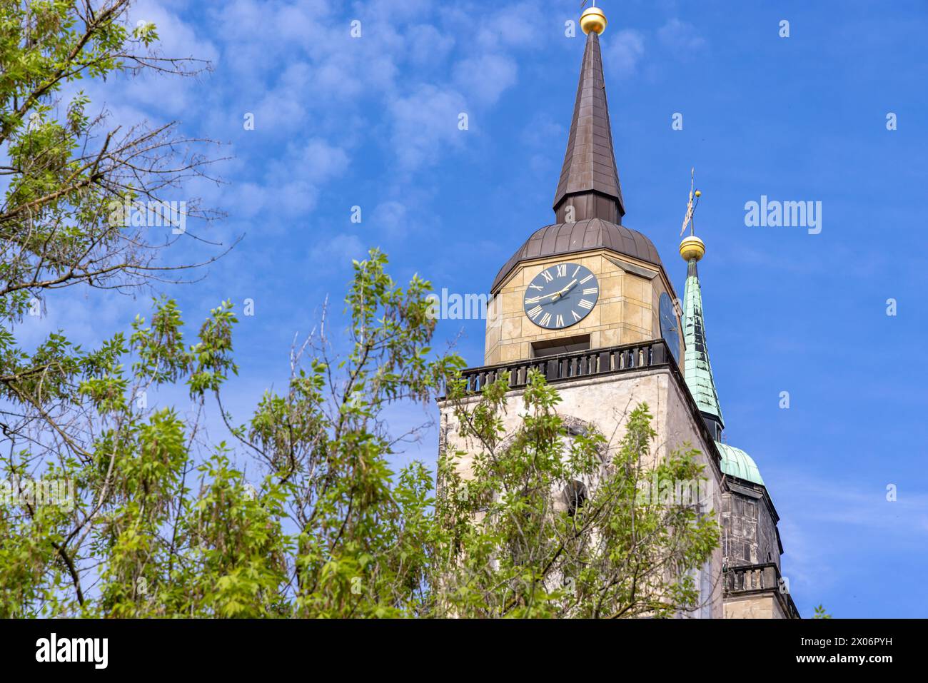 Bilder aus der Landeshauptstadt von Sachsen Anhalt Magdeburg an der Elbe Foto Stock