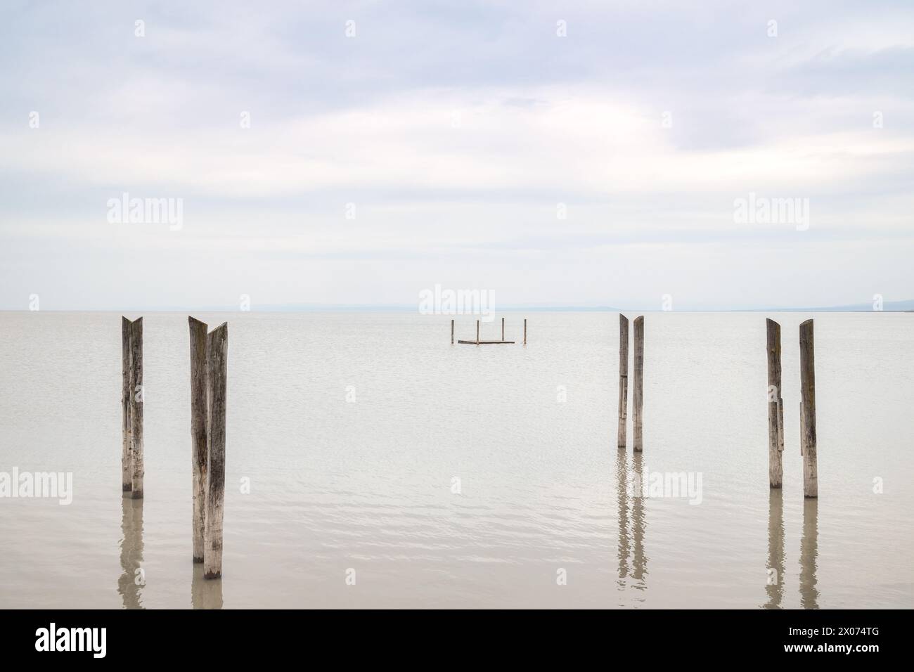 Lago Neusiedl am SEE, Austria, Europa. Foto Stock