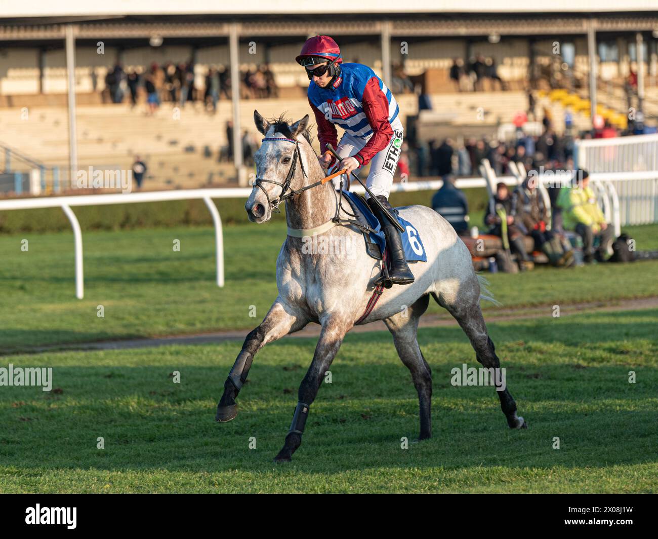 Quinta gara a Wincanton, 26 gennaio 2022, handicap hurdle Foto Stock