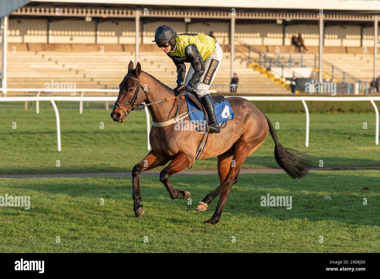 Quinta gara a Wincanton, 26 gennaio 2022, handicap hurdle Foto Stock