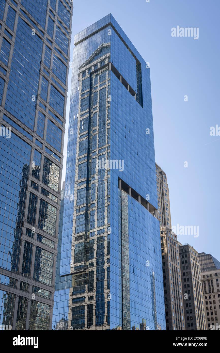 Grattacieli di Chicago Foto Stock