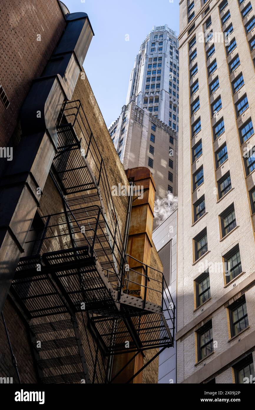 Grattacieli di Chicago Foto Stock