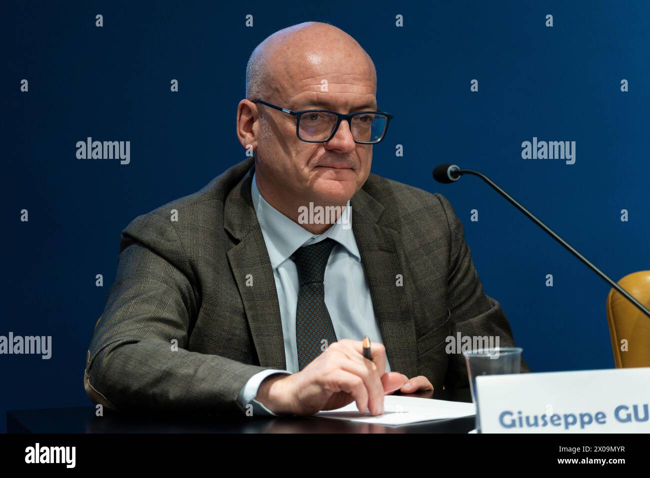 Nella foto Giuseppe Guerini. SOLO PER USO EDITORIALE! NON PER USO COMMERCIALE! Foto Stock