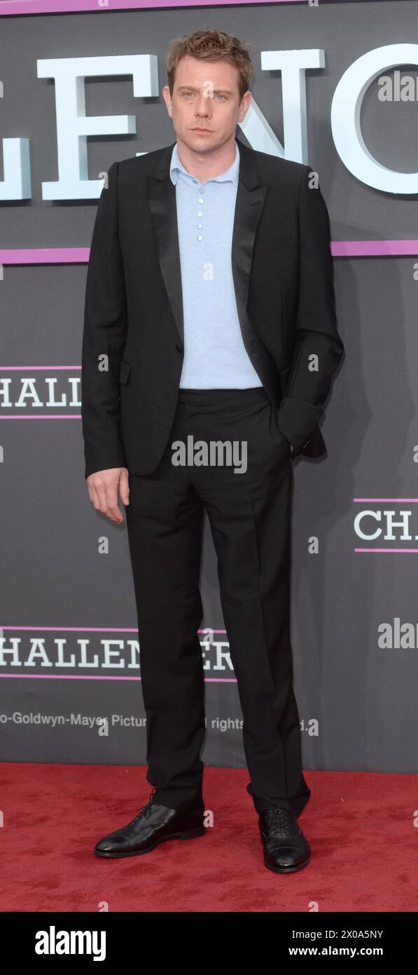 La foto deve essere accreditata ©Alpha Press 078237 10/04/2024 Jonathan Anderson alla prima edizione britannica di Challengers a Londra Foto Stock