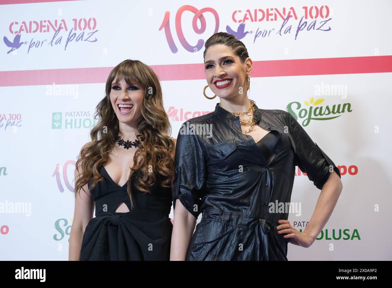 Cadena 100 "Por la Paz" a Madrid con: Hanna Nicole, Ashley Grace, ha*Ash dove: Madrid, Spagna quando: 10 marzo 2024 credito: Oscar Gonzalez/WENN Foto Stock