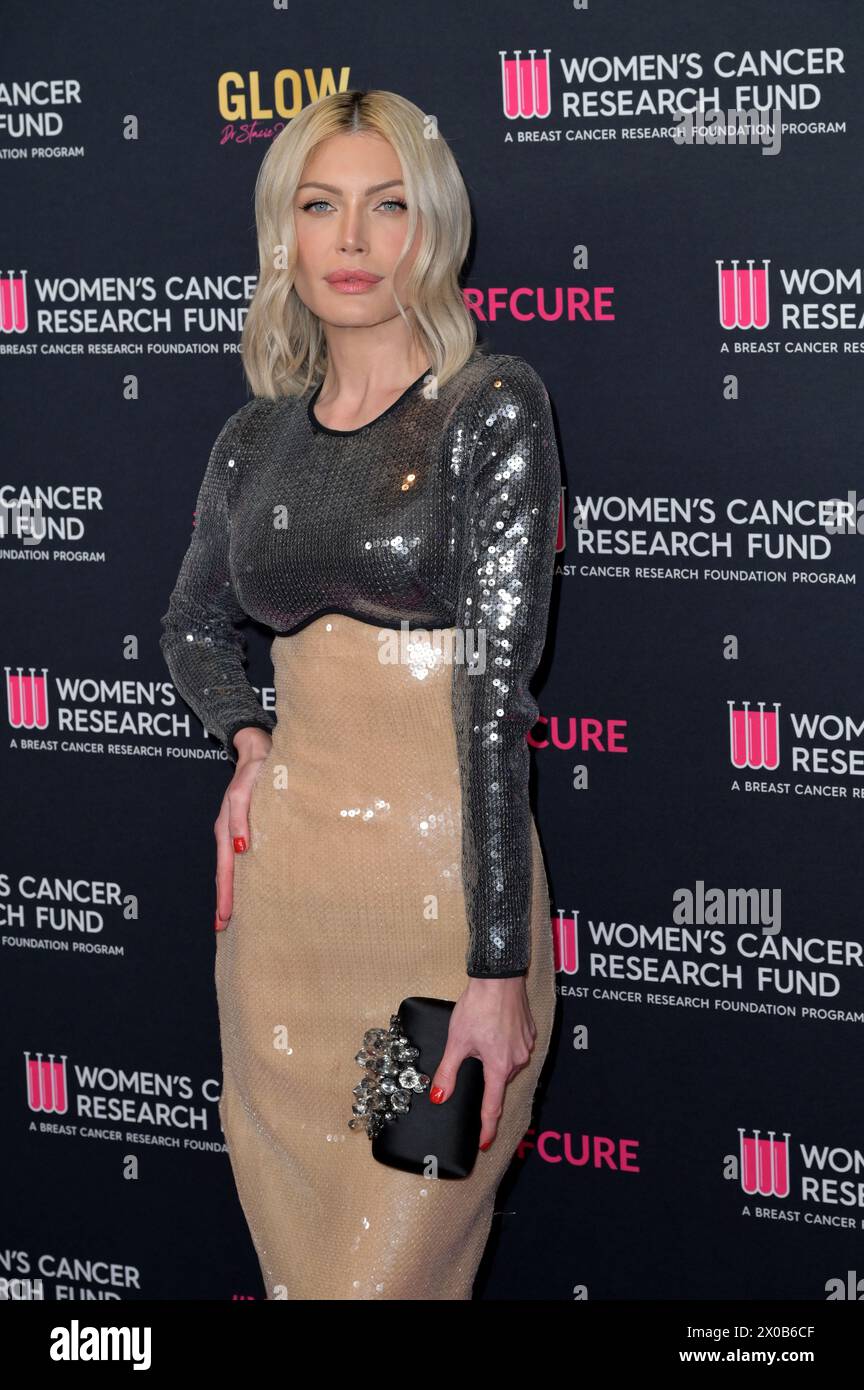 Beverly Hills, Stati Uniti. 10 aprile 2024. BEVERLY HILLS, STATI UNITI. 10 aprile 2024: Keni Silva a “An Unforgettable Evenin” a beneficio del Womens Cancer Research Fund. Crediti fotografici: Paul Smith/Alamy Live News Foto Stock