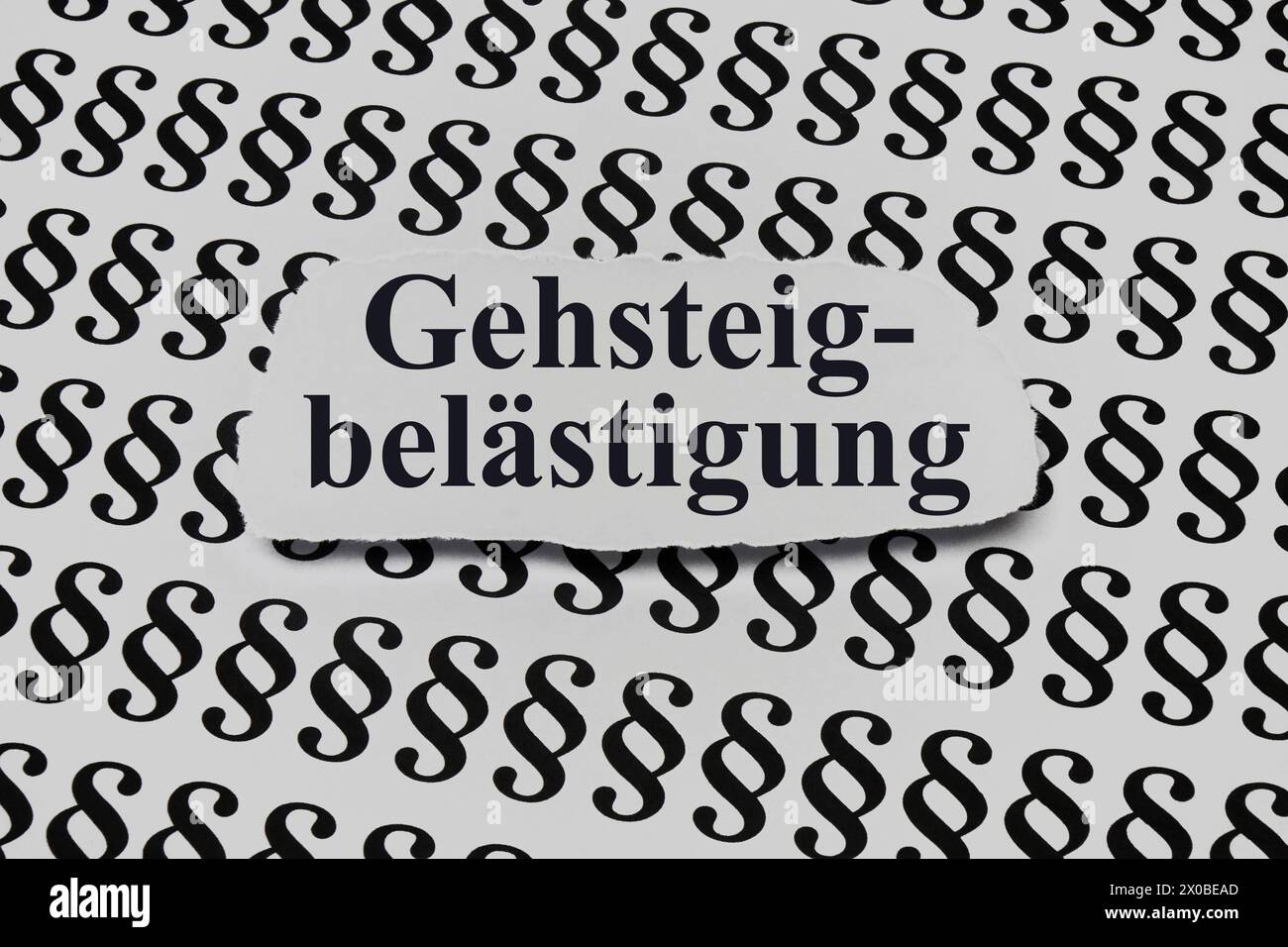 Paragrafen und Gehsteigbelästigung Paragrafen und Gehsteigbelästigung, 11.04.2024, Borkwalde, Brandeburgo Auf Paragrafen liegt der Schriftzug Gehsteigbelästigung. *** Paragrafen und Gehsteigbelästigung Paragrafen und Gehsteigbelästigung, 11 04 2024, Borkwalde, Brandeburgo la scritta Gehsteigbelästigung si trova in Paragrafen Foto Stock