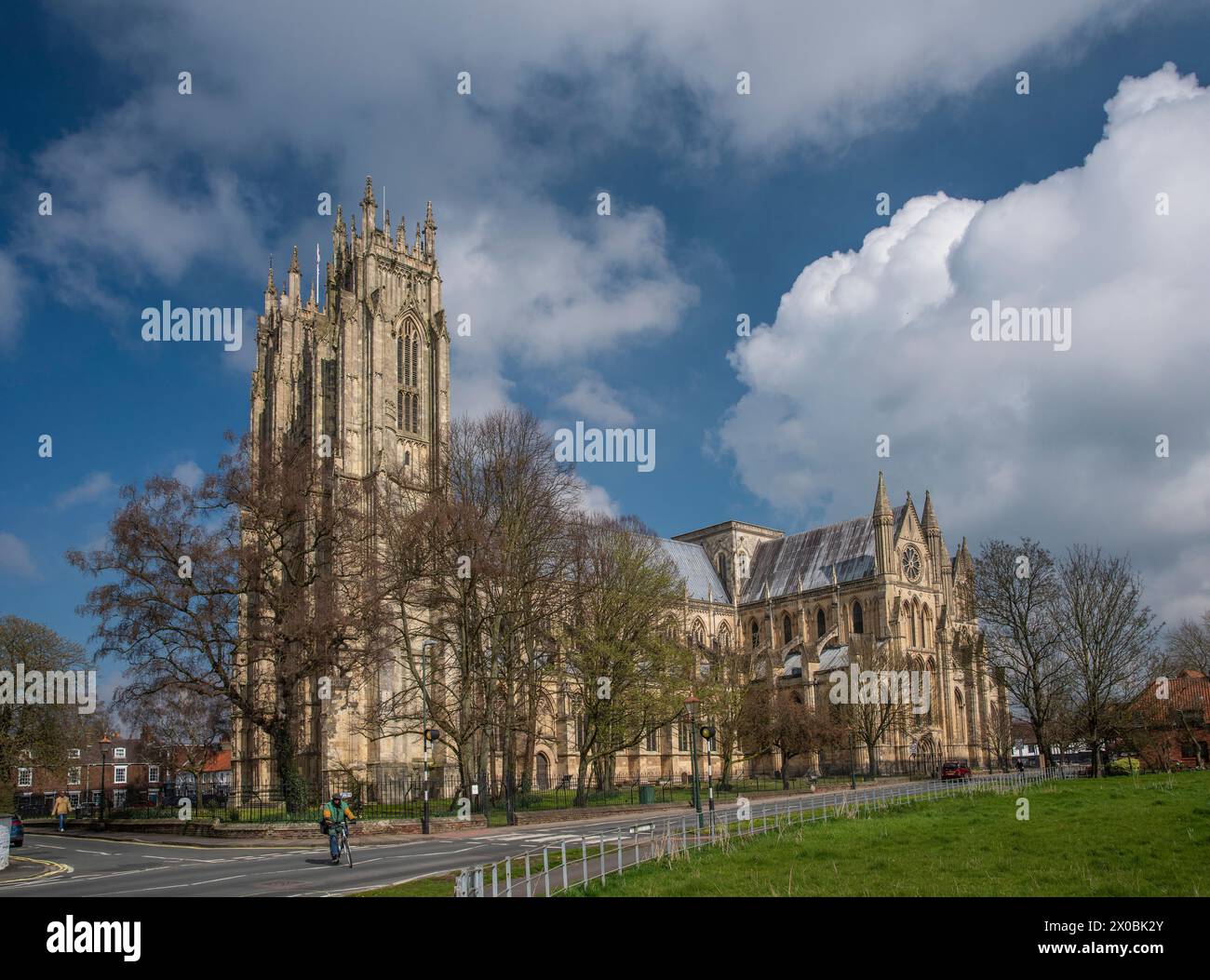 Beverley Minster nell'East Riding of Yorkshire, Regno Unito Foto Stock