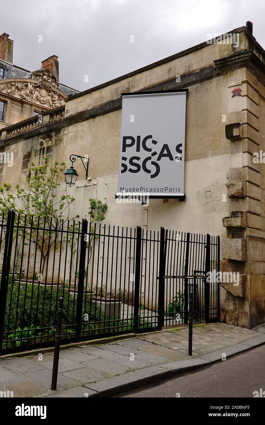 Museo Picasso Parigi, Francia. Foto Stock