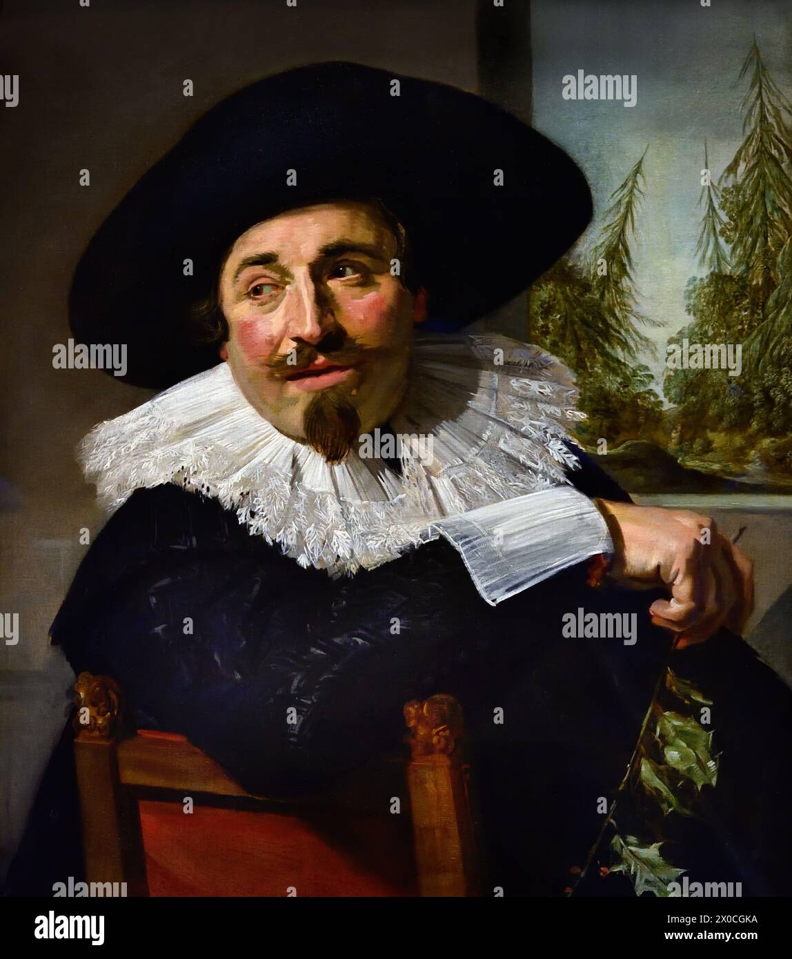 Isaac Abrahamsz massa ( massa aveva fatto fortuna come mercante di seta in Russia, ed era un noto esperto del paese. ) 1626 di Frans Hals, 1582-1666, Anversa- Haarlem, Dutch, Paesi Bassi, XVII secolo, secolo d'oro olandese (dipinse vivaci, talvolta anche allegri, ritratti di persone di tutti i livelli della società, persone importanti, bambini cattivi e persino ubriachi o persone dichiarate pazze). Foto Stock