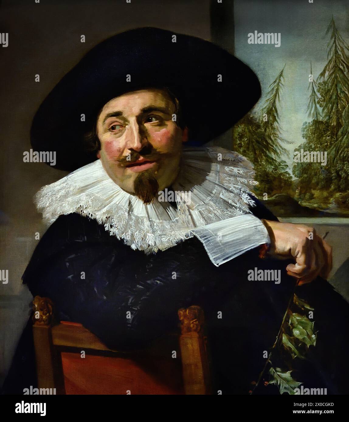 Isaac Abrahamsz massa ( massa aveva fatto fortuna come mercante di seta in Russia, ed era un noto esperto del paese. ) 1626 di Frans Hals, 1582-1666, Anversa- Haarlem, Dutch, Paesi Bassi, XVII secolo, secolo d'oro olandese (dipinse vivaci, talvolta anche allegri, ritratti di persone di tutti i livelli della società, persone importanti, bambini cattivi e persino ubriachi o persone dichiarate pazze). Foto Stock