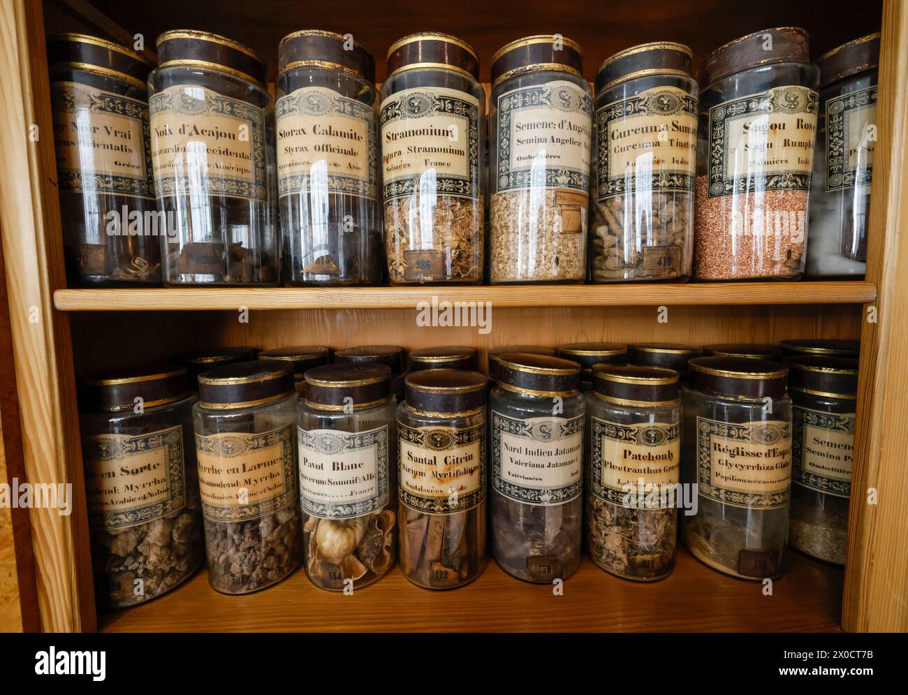 IL MUSEO DELLA FARMACIA DI PARIGI Foto Stock