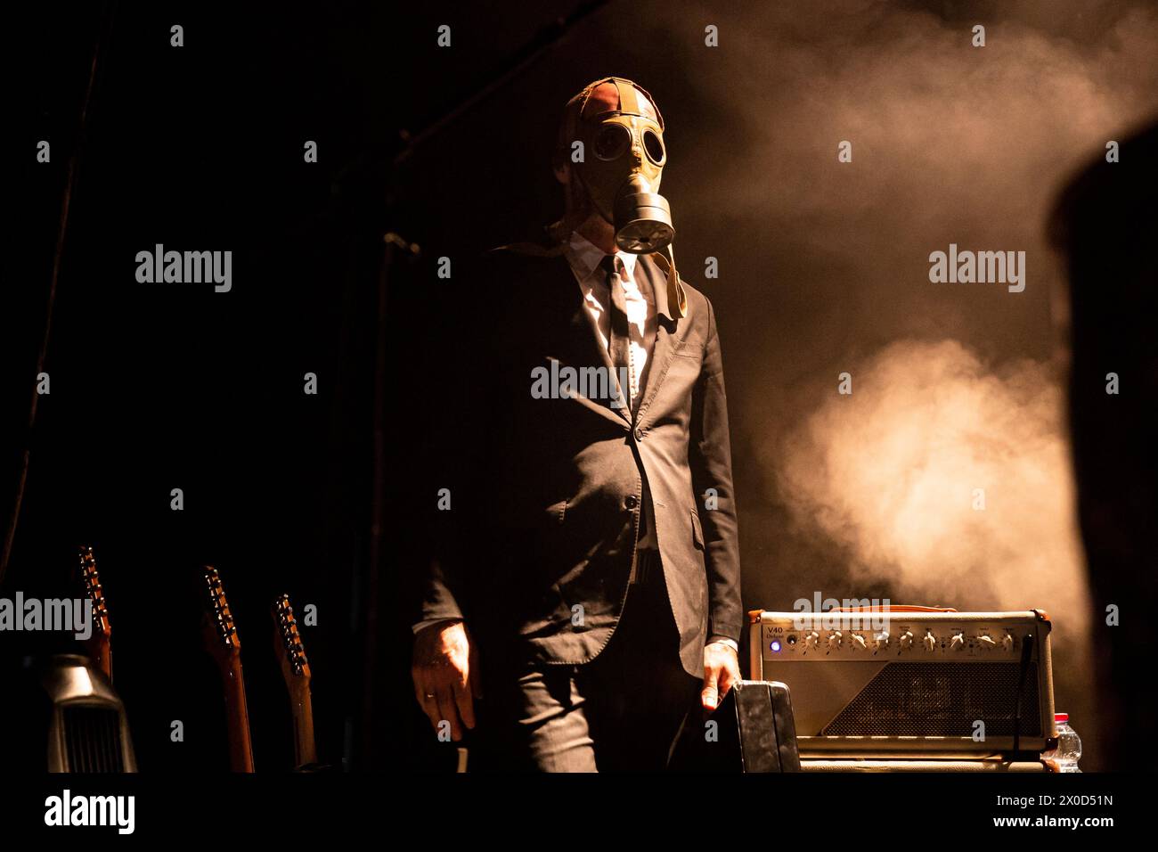 La Kaizers Orchestra si esibisce dal vivo ad Alcatraz, Milano, Italia 07 aprile 2024 © Giorgia De dato Foto Stock