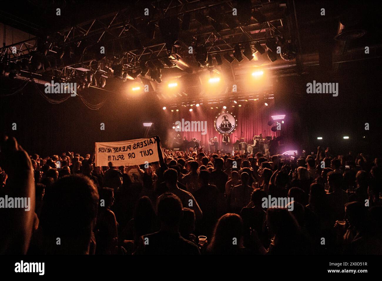 La Kaizers Orchestra si esibisce dal vivo ad Alcatraz, Milano, Italia 07 aprile 2024 © Giorgia De dato Foto Stock