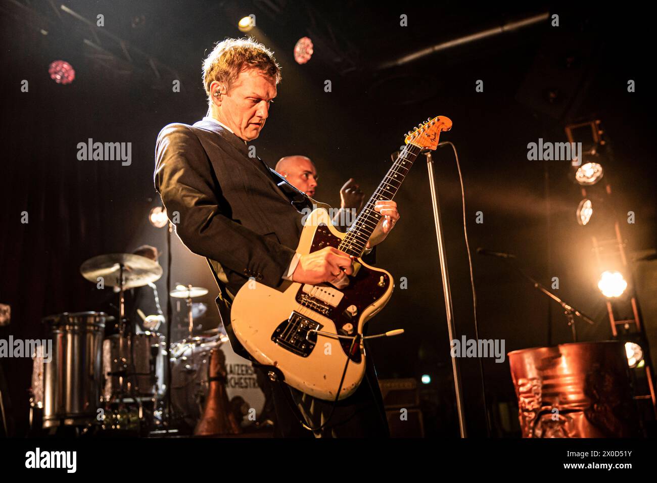 La Kaizers Orchestra si esibisce dal vivo ad Alcatraz, Milano, Italia 07 aprile 2024 © Giorgia De dato Foto Stock